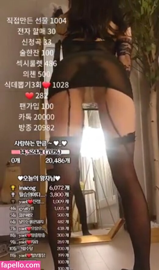 0008121 / BJ랭킹 / Yael Nude Leaked  Photo #45