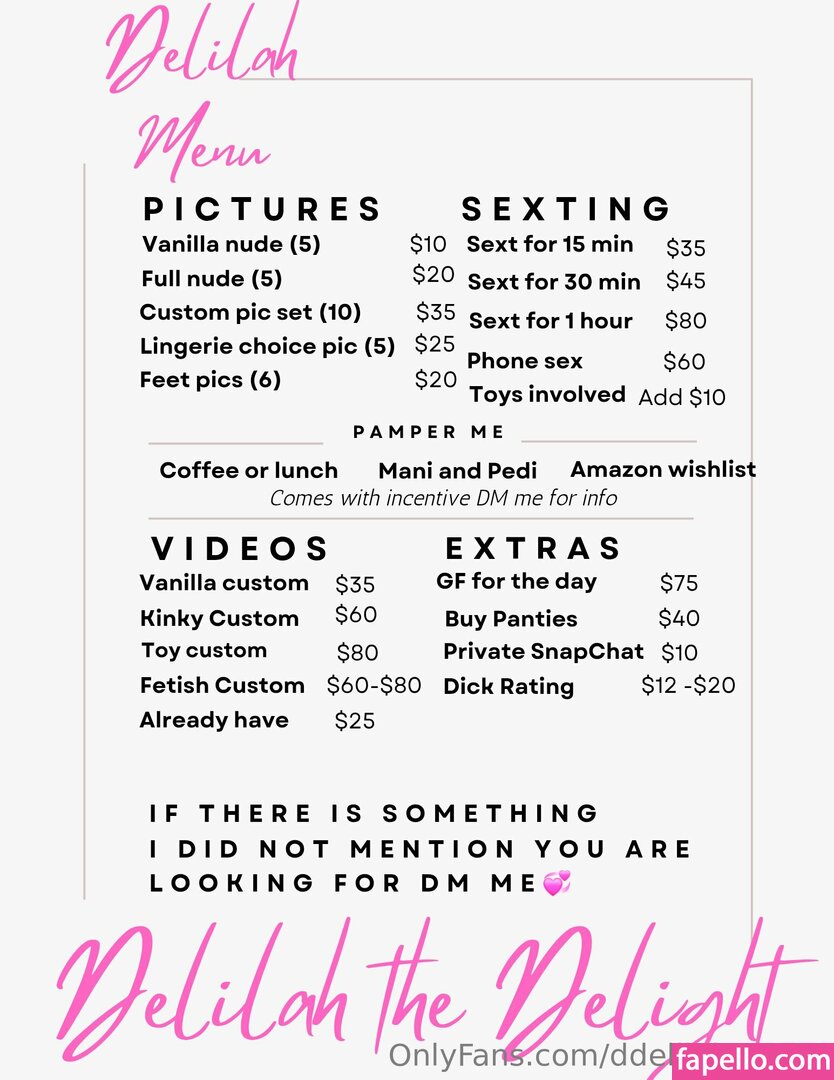 ddelilah14300 / deli_lah167 Nude Leaked OnlyFans Photo #16