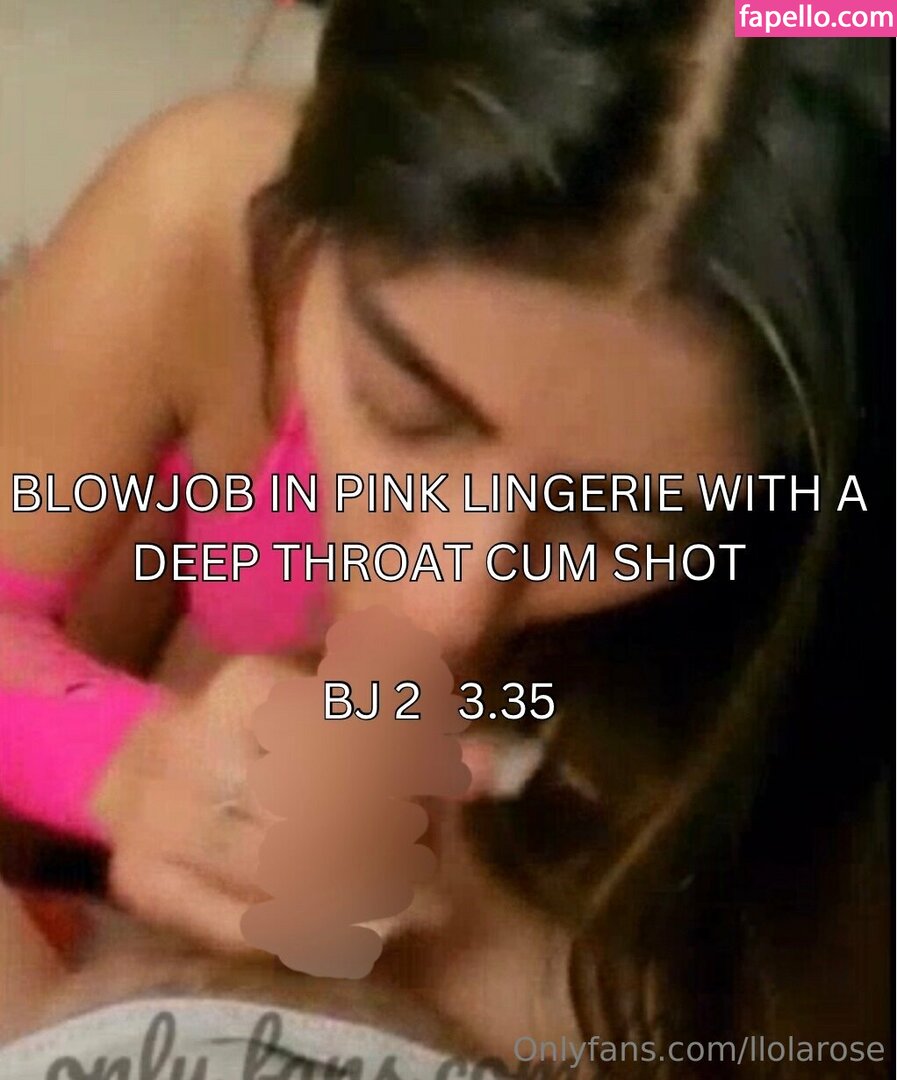 llolarose / llolarosee Nude Leaked OnlyFans Photo #5