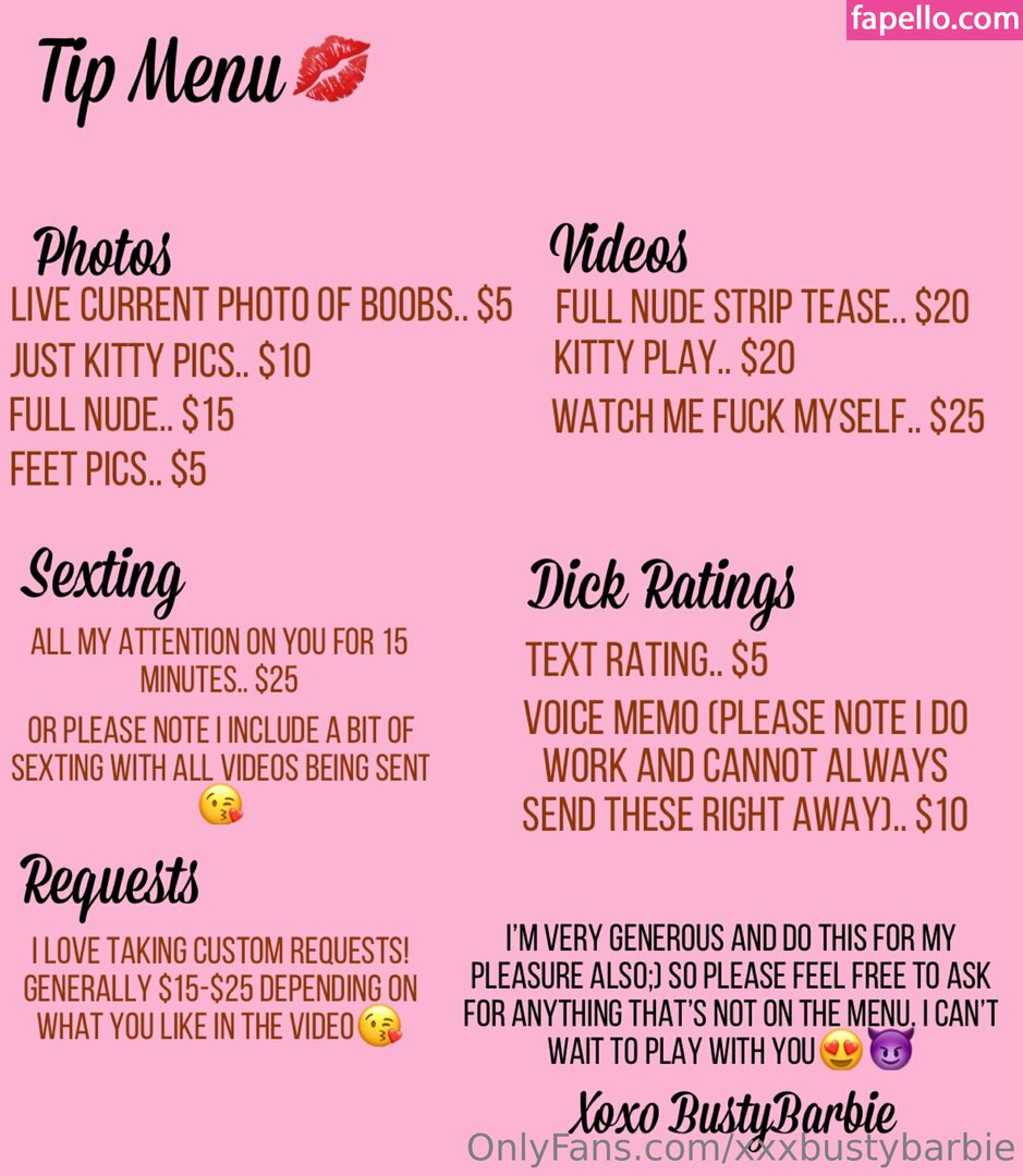 buffbarbiee_ / xxxbustybarbie Nude Leaked OnlyFans Photo #20